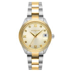 Ρολόι Vogue Reina Medium 2020614262 Με Δίχρωμο Μπρασελέ και Χρυσό Καντράν