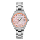 Ρολόι Vogue Reina Mini 2020614385 με Ασημί Μπρασελέ & Ροζ Καντράν