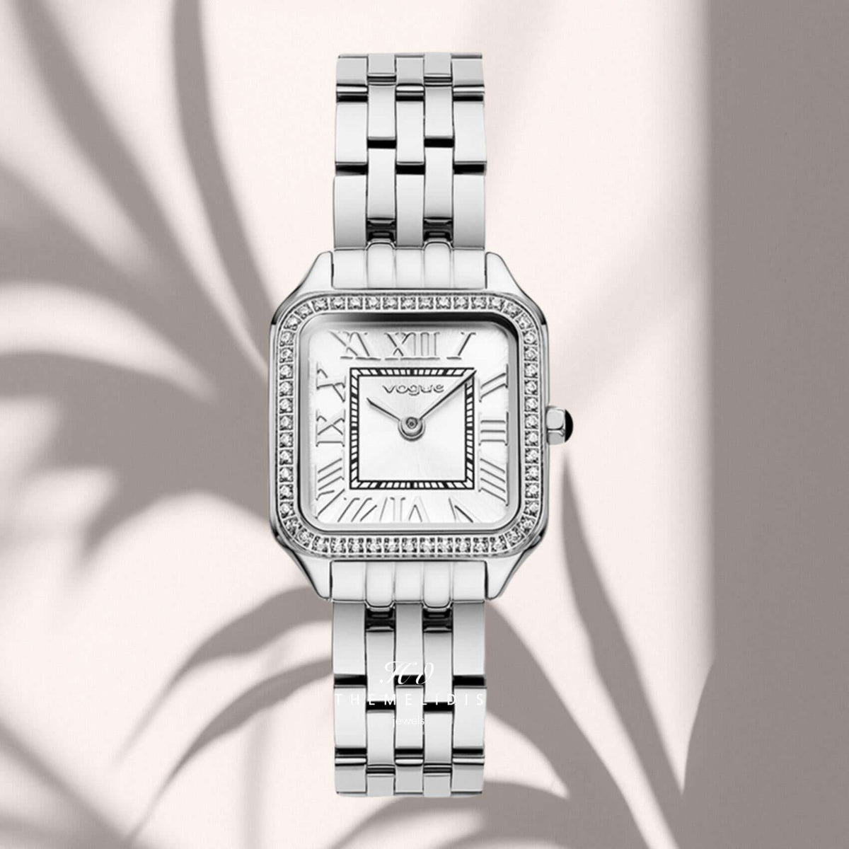 Ρολόι Vogue Victoria MIni 2020615581 Με Ασημί Μπρασελέ & Ζιργκόν