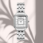 Ρολόι Vogue Victoria MIni 2020615581 Με Ασημί Μπρασελέ & Ζιργκόν