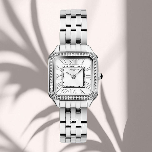 Ρολόι Vogue Victoria MIni 2020615581 Με Ασημί Μπρασελέ & Ζιργκόν
