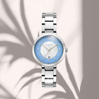 Ρολόι Vogue Zoe 2020616481 Με Ασημί Μπρασελέ & Δίχρωμο Καντράν