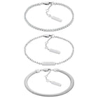 Γυναικείο Σετ 3 Βραχιολιών Calvin Klein 35000796 Ασημί