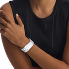 Γυναικεία Βραχιόλι Calvin Klein 35000640 Χειροπέδα Ασημί