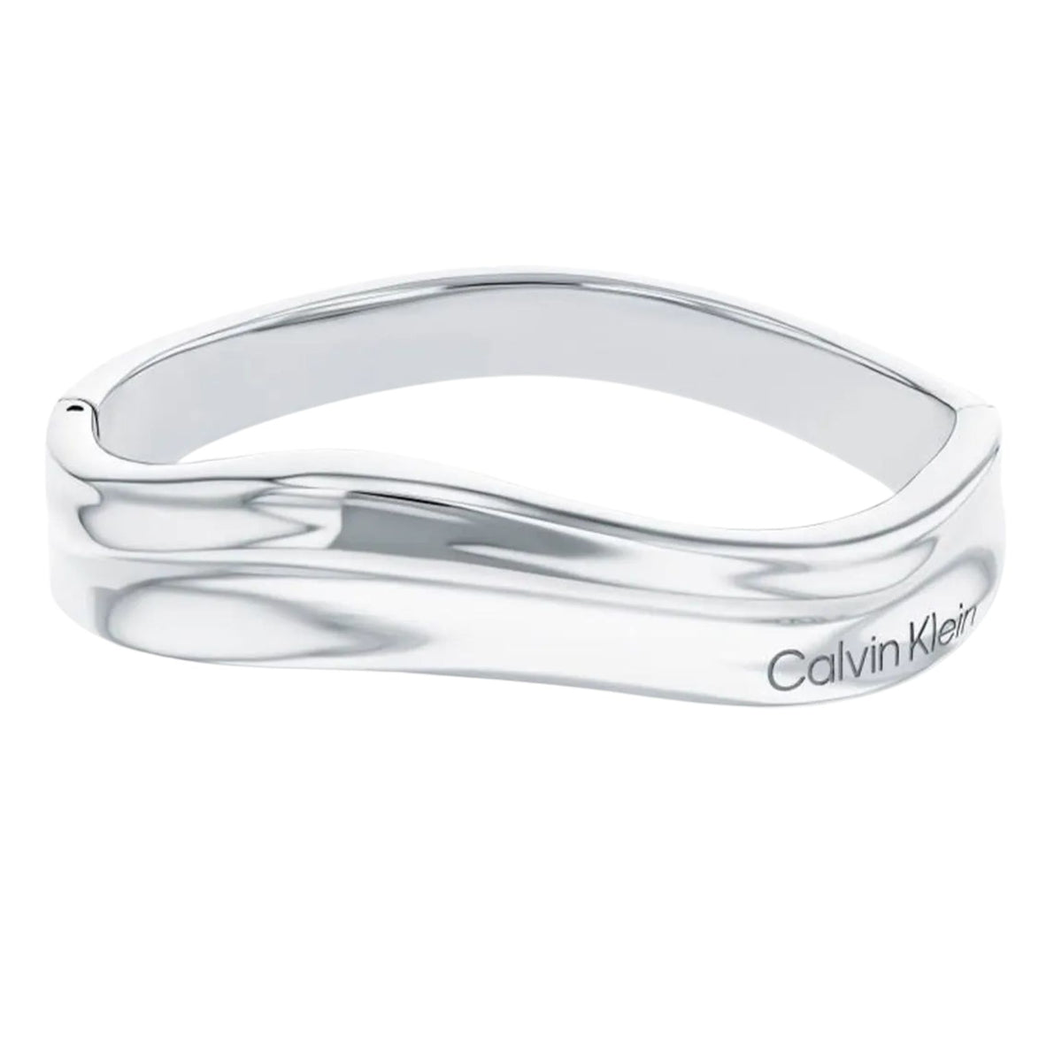 Γυναικείο βραχιόλι Calvin Klein Elemental 35000641 ασημί από ανοξείδωτο ατσάλι