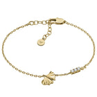 Γυναικείο Βραχιόλι Emporio Armani Sentimental EGS3263710 με Φύλλο Ginkgo
