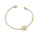 Γυναικείο Βραχιόλι Guess Moon Drops JUBB06246JWYGL Χρυσό Με Πέτρες