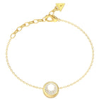 Γυναικείο Βραχιόλι Guess Moon Drops JUBB06246JWYGL Χρυσό Με Πέτρες