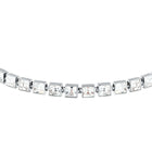 Βραχιόλι Karl Lagerfeld Crystals KLAYC24 Ασημί με Λευκές Πέτρες