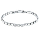 Βραχιόλι Karl Lagerfeld Crystals KLAYC28 Ασημί με Λευκές Πέτρες