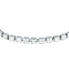 Βραχιόλι Karl Lagerfeld Crystals KLAYC28 Ασημί με Λευκές Πέτρες