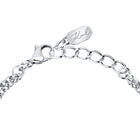Βραχιόλι Karl Lagerfeld Crystals KLAYC33 Ασημί με Λευκές Πέτρες