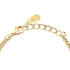 Βραχιόλι Karl Lagerfeld Crystals KLAYC56 Χρυσό με Διπλή Αλυσίδα και Πέτρες
