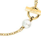 Βραχιόλι Karl Lagerfeld Pearl KLAYR13 Χρυσό με Πέρλα