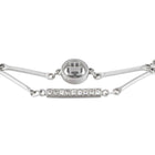 Βραχιόλι Tommy Hilfiger 2780999 Ασημί με Διπλή Αλυσίδα