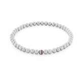 Γυναικείο Βραχιόλι Tommy Hilfiger Ατσάλινο Ασημί Με Χάντρες 2780937