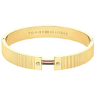 Βραχιόλι Tommy Hilfiger Stripes 2781046 Χρυσή Chunky Χειροπέδα