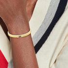 Βραχιόλι Tommy Hilfiger Stripes 2781048 Χρυσή Χειροπέδα