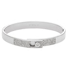 Γυναικείο Βραχιόλι Χειροπέδα Emporio Armani Couples EGS3088040 με Κρύσταλλα