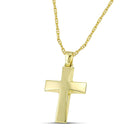 Βαπτιστικός Σταυρός για Κορίτσι MCS074 Χρυσός 14K Κλασικός Λουστρέ