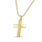 Βαπτιστικός Σταυρός για Κορίτσι MCS074 Χρυσός 14K Κλασικός Λουστρέ