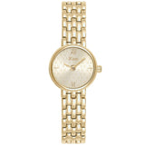 Ρολόι JCOU Lamelle JU19067-3 Με Χρυσό Μπρασελέ & Χρυσό Καντράν