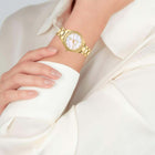 Ρολόι Just Cavalli Glam JC1L267M0055 Με Χρυσό Μπρασελέ