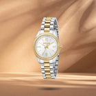 Ρολόι Just Cavalli Amabile JC1L388M0095 Με Δίχρωμο Μπρασελέ