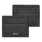 Καρτοθήκη Hugo Boss Classic Grained HLC416A σε Μαύρο Χρώμα