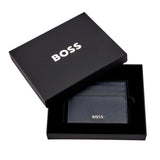 Καρτοθήκη Hugo Boss Classic Grained HLC416N με τη συσκευασία της.