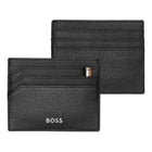 Καρτοθήκη Hugo Boss Iconic HLC421A σε Μαύρο Χρώμα