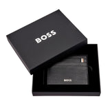 Καρτοθήκη Hugo Boss Iconic HLC421A με τη συσκευασία της.