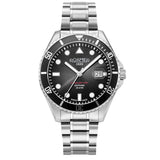 Καταδυτικό Ρολόι Roamer Pro Diver 200 969845-41-85-20 Με Ασημί Μπρασελέ