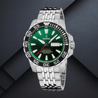 Καταδυτικό Ρολόι Festina F20661/2 Με Ασημί Μπρασελέ & Πράσινο Καντράν