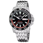 Καταδυτικό Ρολόι The Originals Festina F20661/3 Με Ασημί Μπρασελέ & Μαύρο Καντράν