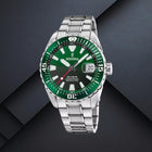 Καταδυτικό Ρολόι The Originals Festina F20669/2 Με Ασημί Μπρασελέ & Πράσινο Καντράν