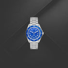Καταδυτικό Ανδρικό Ρολόι Michael Kors Maritime MK9160 με Ασημί Μπρασελέ & Μπλε Καντράν