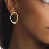 Γυναικεία σκουλαρίκια - κρίκοι Calvin Klein 