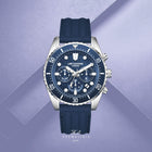 Ρολόι Lee Cooper Gents Multi LC08335.399 με Μπλε Λουράκι Σιλικόνης