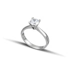 Μονόπετρο Δαχτυλίδι 'V' DOS0603.033 Με Διαμάντι 1.29ct-H-VS2-EX Με Πιστοποίηση IGI