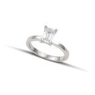 Μονόπετρο Δαχτυλίδι Με Διαμάντι 'Baguette' 1.29ct-H-VS2-EX Με Πιστοποίηση IGI