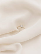 Μονόπετρο Δαχτυλίδι 'V' Με Διαμάντι 1.29ct-H-VS2-EX Με Πιστοποίηση IGI
