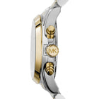 Ρολόι Michael Kors Bradshaw MK5976 Χρονογράφος Με Δίχρωμο Μπρασελέ