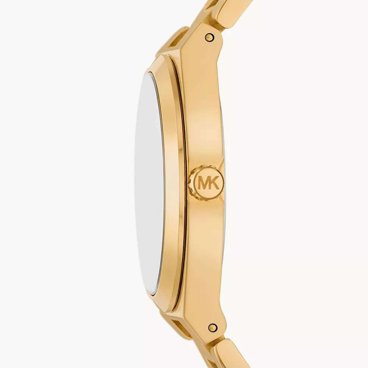 Γυναικείο ρολόι Michael Kors Lennox MK7391 με χρυσό ατσάλινο μπρασελέ και άσπρο καντράν 37mm.