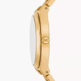 Γυναικείο ρολόι Michael Kors Lennox MK7391 με χρυσό ατσάλινο μπρασελέ και άσπρο καντράν 37mm.