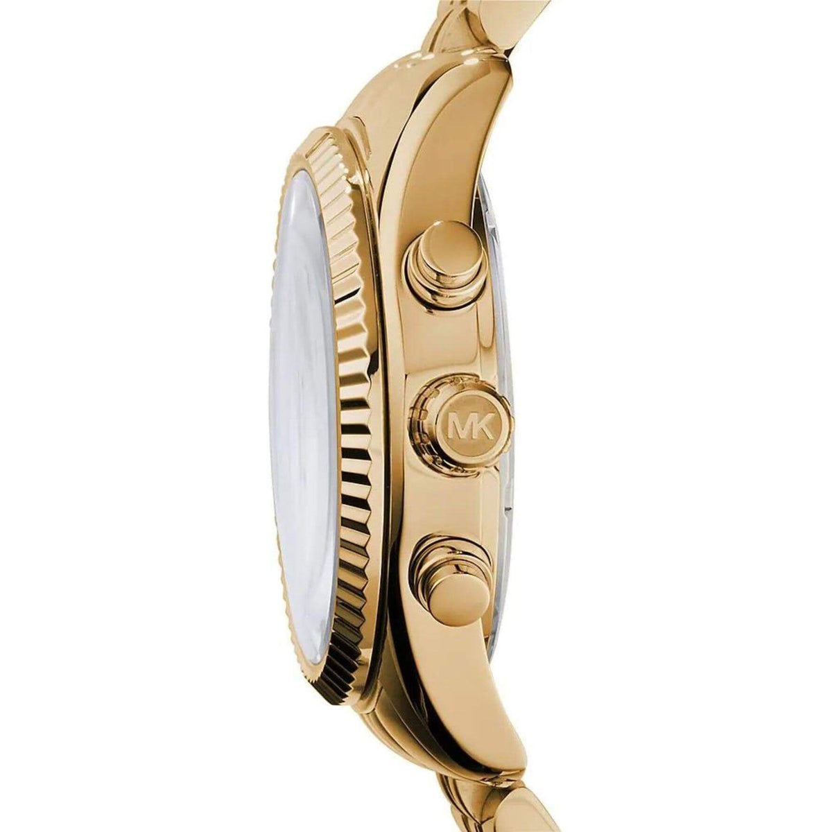 Πλαϊνή όψη ρολογιού Michael Kors Lexington MK7378.