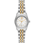 Ρολόι Michael Kors Lexington MK4740 Με Δίχρωμο Μπρασελέ & Άσπρο Καντράν