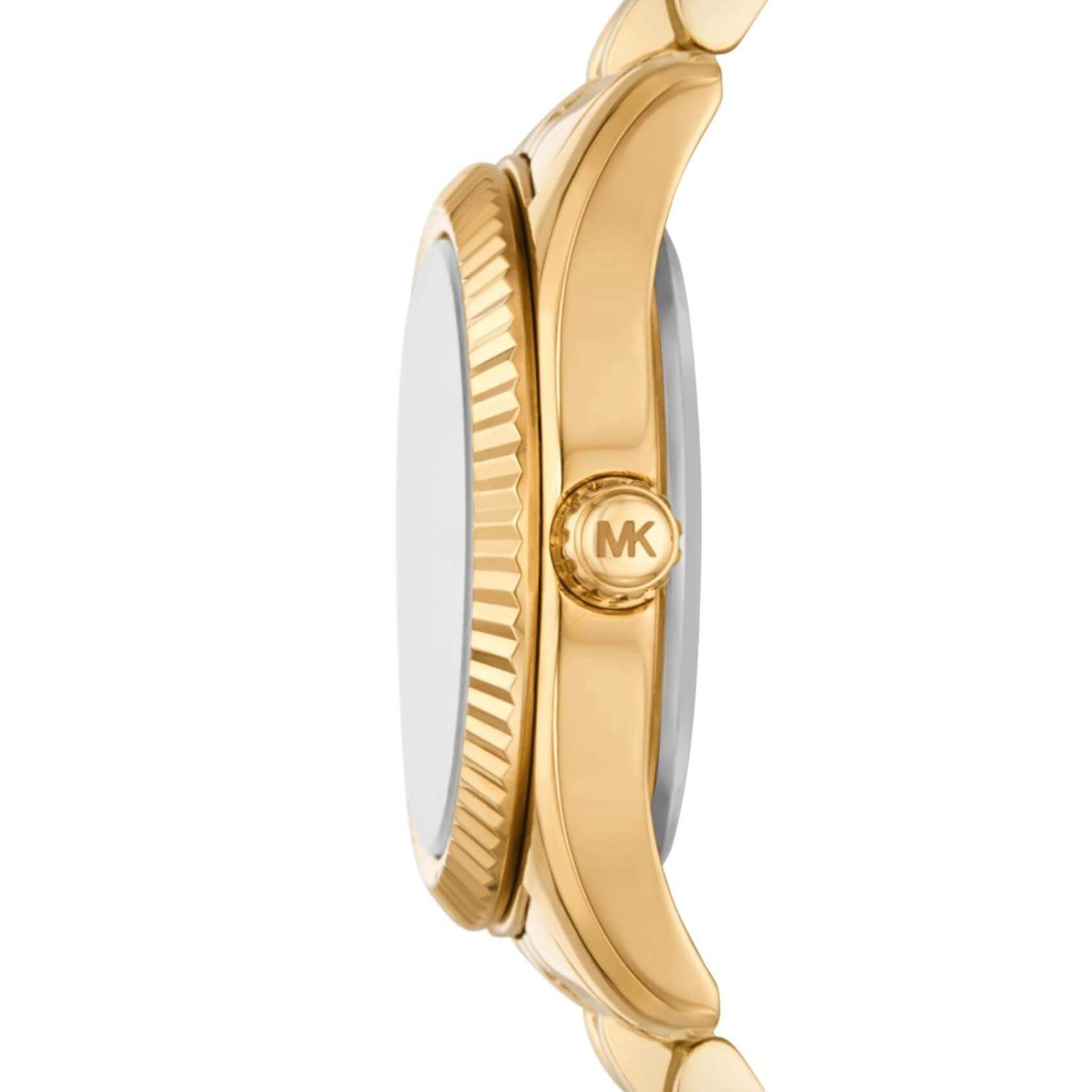 Πλαϊνή όψη ρολογιού Michael Kors Lexington MK4741.