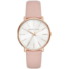 Ρολόι Michael Kors Pyper MK2741 Με Ροζ Δερμάτινο Λουράκι
