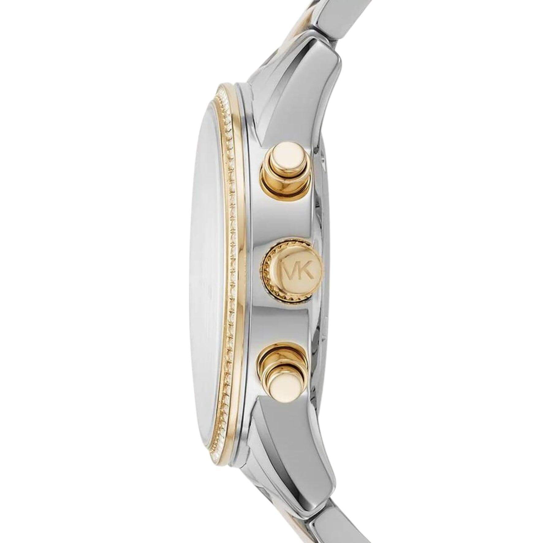 Πλαϊνή όψη ρολογιού Michael Kors Ritz MK6474.